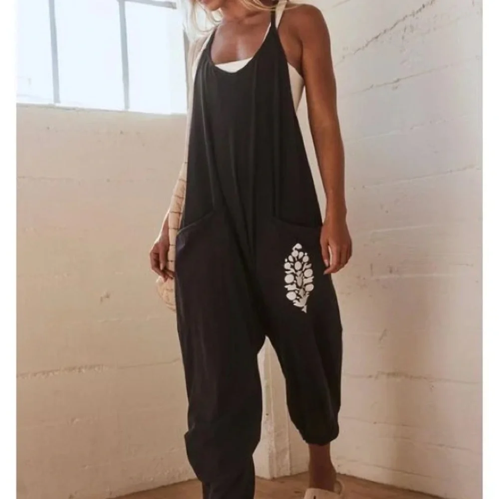 FP Movement by Free People Logo Onesie -Black - sold out. NWT - Picture 1 of 4